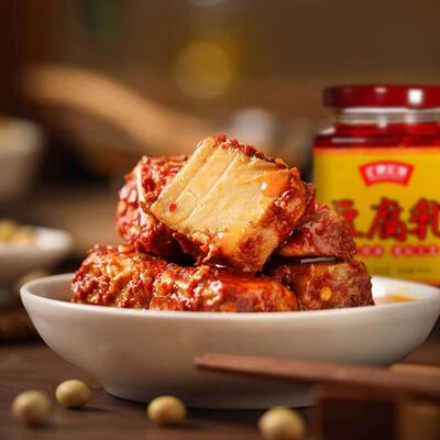 茶陵豆腐乳正德坛菜霉豆腐香辣酱调味下饭菜纯手工制作湖南土特产