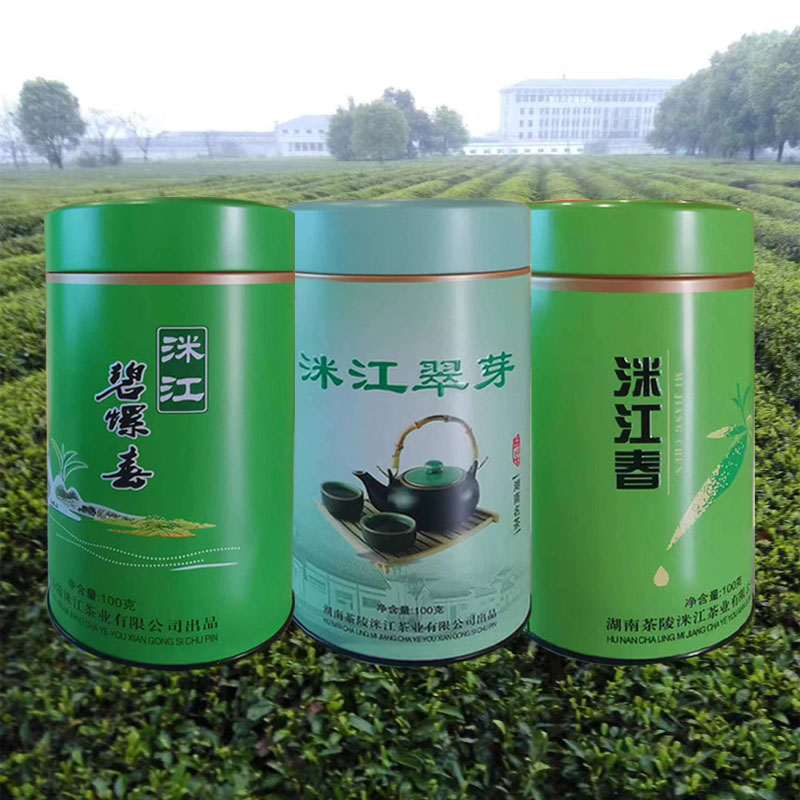 2026新茶碧螺春绿茶100g明前嫩翠芽茶陵特产湖南洣江茶场精品茶叶