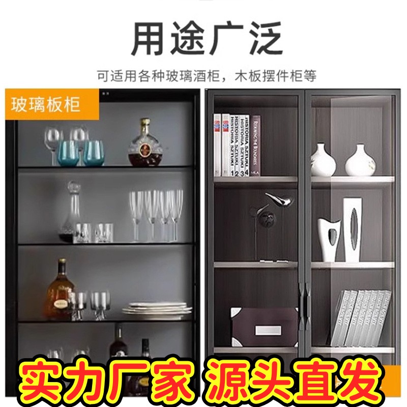 隔板固定托衣橱柜五金配件玻璃隔板支撑托板支架鞋柜活动层板gd61