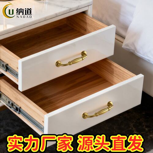 美式复古黄铜家具拉手柜门中古风抽屉门把手古铜色橱柜衣柜门CE30