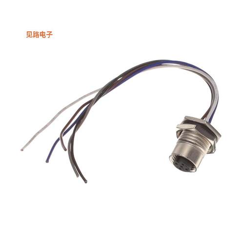 M12A-05PFFC-SF8C15 -[全新CONN RCPT FML 5P WIR LEAD 0.49']