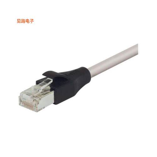 TRD695SCR-1 -[全新RJ45/RJ45 CAT 6 SHLD GRY 1F]
