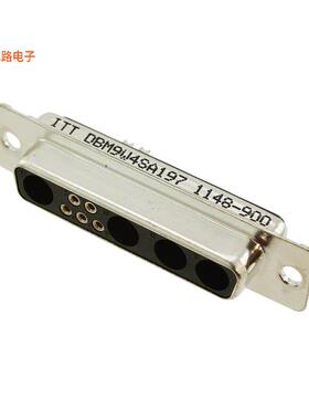 DBM-9W4S-A197 -原装[CONN D-SUB RCPT 9POS PNL MNTD