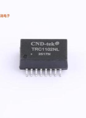 TRC1102NL T -[原装网口变压器SMD-16P,12.7x7mm