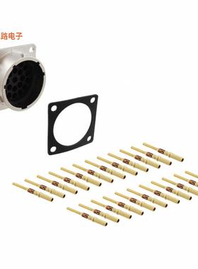 RT001823PNH-K -[全新CONN RCPT MALE 23POS GOLD CRIMP]