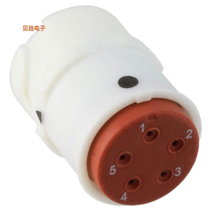 SJS850511 -原装[CONN PLUG FMALE 5POS GOLD CRIMP插头，母插口