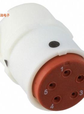 SJS850511 -原装[CONN PLUG FMALE 5POS GOLD CRIMP插头，母插口