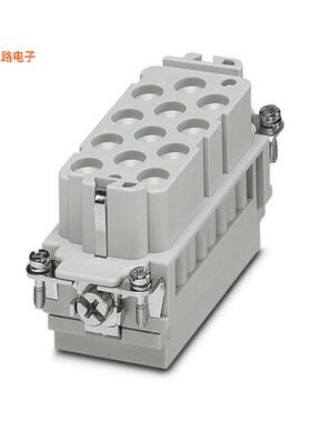 1636347 -原装[INSERT FEMALE 12+2POS+1GND CRIMP无触头嵌件