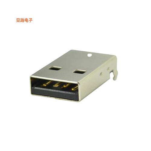UP2-AH-1-TH -[全新CONN PLUG USB2.0 TYPEA 4POS R/A]