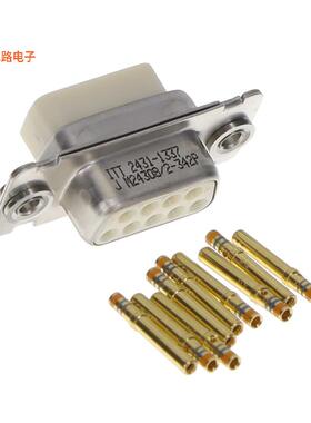 M24308/2-342P -原装[CONN D-SUB RCPT 9P PNL MNT CRIMPD-Sub