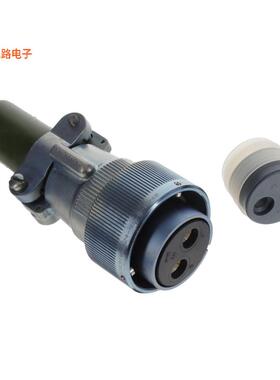 CA3106E24-9S-B-A240 -[全新CA-B 2C 2#4 SKT INLINE PLUG]
