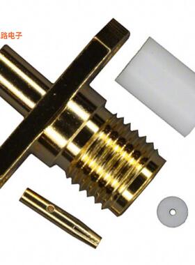 132109 -原装[CONN SMA JACK STR 50 OHM SOLDERSMA