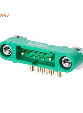 G125-MH10805M4-1AD1ADP -原装[CONN HDR 2PWR 8SIG PCB R/A接头