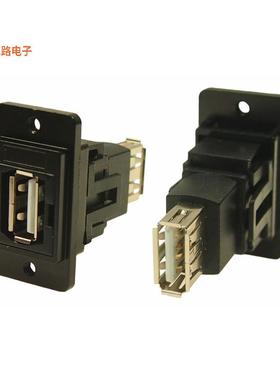 CP30708NMB3 -[全新DUALSLIM BLACK METAL USB2 A-A M3]