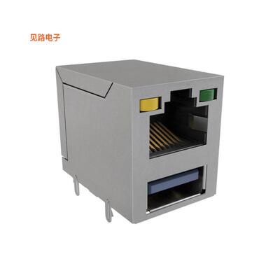 RJE361882413 -[全新STACKED, RJ OVER USB TYPE A, 2.0]
