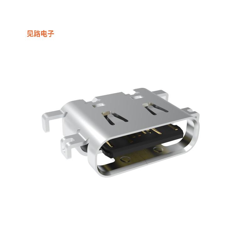 GSB1C4621DS2HR -[全新USB2.0, TYPE C, MID MOUNT, CENTE]