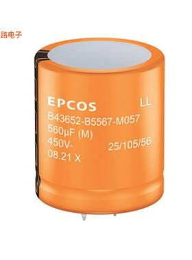 B43652C5397M050 -原装[CAP ALUM 390UF 20% 450V SNAP TH390 F