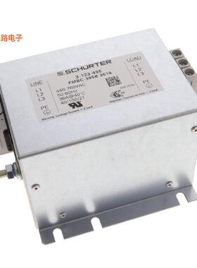 3-123-495 -原装[LINE FILTER 760VAC 36A CHASS MNT三相（角接）
