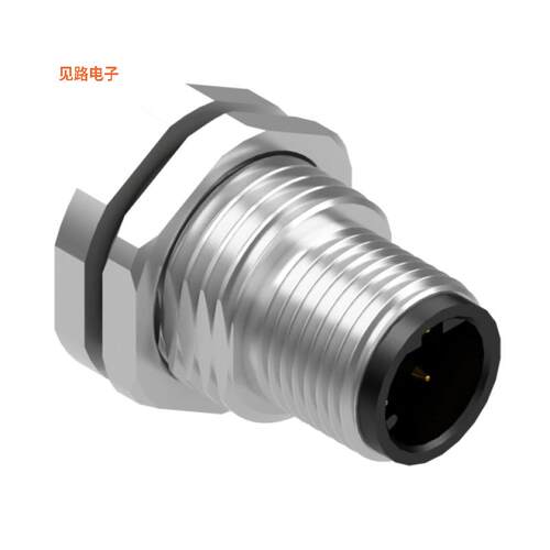 54-00370 -原装[M12 D-CODE 4POS PLUG PANEL MOUNT插头，公引脚
