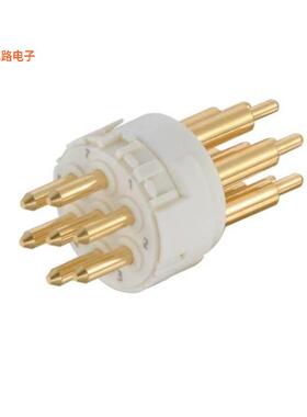 09151072603 -[全新CONN MALE INSERT 7POS GOLD SLDR]