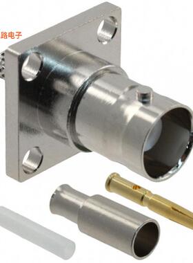 112288 -原装[CONN BNC JACK STR 50 OHM CRIMPBNC