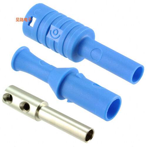 CT3134-6 -原装[CONN BANANA JACK SOLDERLESS BLUE香蕉插孔