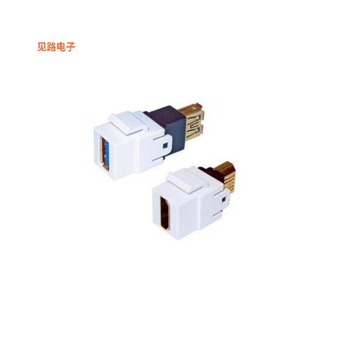 AX105345-EW -原装[KCONN HDMI COUPLER, E-WH音频/视频