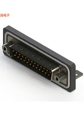629-W25-240-015 -[全新CONN D-SUB PLUG 25POS R/A SOLDER]