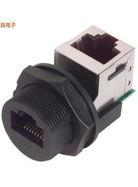 WPRJ-FTRACAT5E -[全新IP67 RJ45 RT ANGLE FEED-THRU]