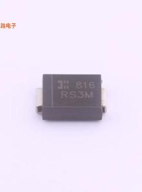 RS3M-13-F -[原装DIODE STANDARD 1000V 3A SMCSMC