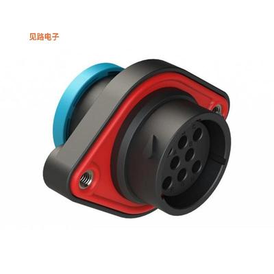 AHDP02-18-08SR-BRA -[全新8 POSITION PANEL MOUNT RECEPTACL]