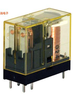 RJ2V-C-D24 -原装[RELAY GEN PURPOSE DPDT 8A 24V通孔