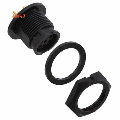 7281-6SG-300 -[全新CONN RCPT FMALE 6POS GOLD SOLDER]