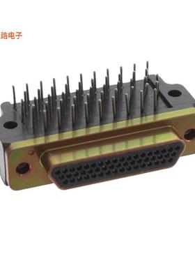 MDM-51PCBR-L56 -原装[CONN MICRO-D PLUG 51POS R/AD 型，微型 D