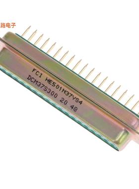 DCM37S300 -原装[CONN D-SUB RCPT 37POS VERT SLDRD-Sub