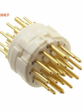 1224410000 -原装[CONN MALE INSERT 19POS SOLDER插件，公形引脚