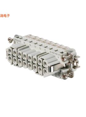 1650770000 -原装[INSERT MALE 16POS+1GND SCREW插件