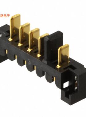 9-1612503-1 -[全新CONN PLUG 5POS 2.50MM R/A SLDR]