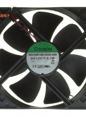 EEC0381B2-000U-A99 -[全新FAN AXIAL 120X38MM 12VDC WIRE]