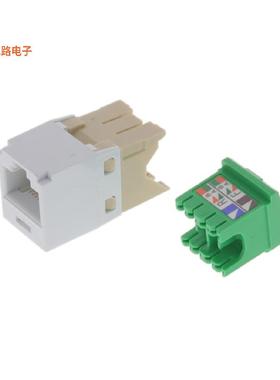 CJT688TGWH -原装[MINI-COM MODULE, CAT 6, 28/30 AW插孔