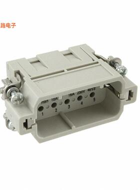 09200103001 -原装[INSERT MALE 10POS+1GND CRIMP无触头嵌件