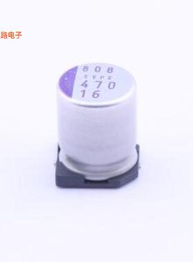 16SVPE470M -[原装固态电容SMD,D10xL12.6mm