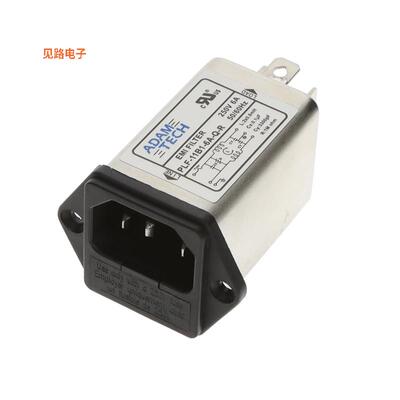 PLF-11B1-6A-Q-R -原装[LINE FLTR 115/250VAC 6A PANEL单相