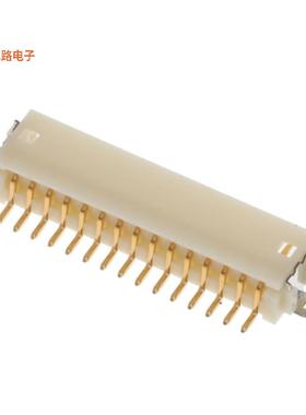 DF13A-15P-1.25H(76) -[全新CONN HEADER SMD R/A 15POS 1.25MM]
