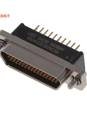 MK-342-051-223-4100 -[全新CONN MICRO-D RCPT 51P VERT SLDR]