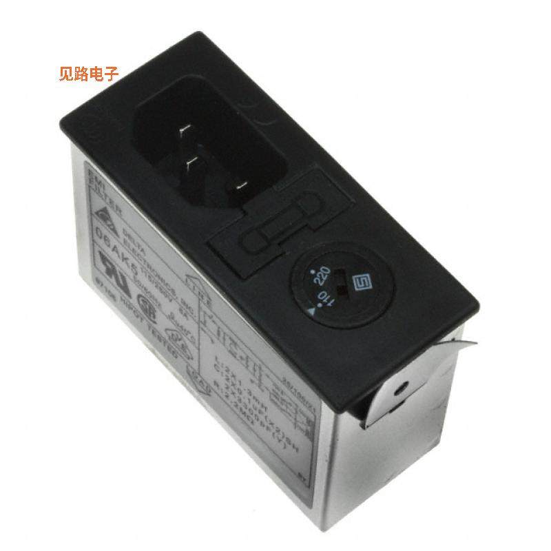 06AK5 -原装[PWR ENT MOD RCPT IEC320-C14 PNLIEC 320-C14