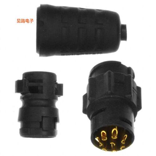 EN3L8MX -原装[CONN RCPT MALE 8P GOLD SLDR CUP插座，公形引脚