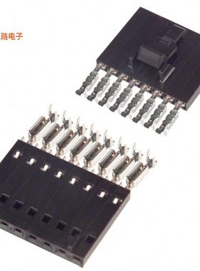103957-7 -原装[CONN RCPT 8POS IDC 22-26AWG GOLD插座