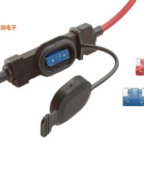LPS-01B-16R -[全新MINI LP FUSEHOLDER, 15A-16AWG]