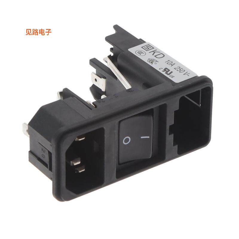 KD14.4101.107 -[全新PWR ENT MOD RCPT IEC320-C14 PNL]